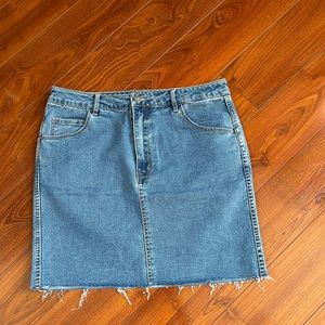 H&M denim skirt